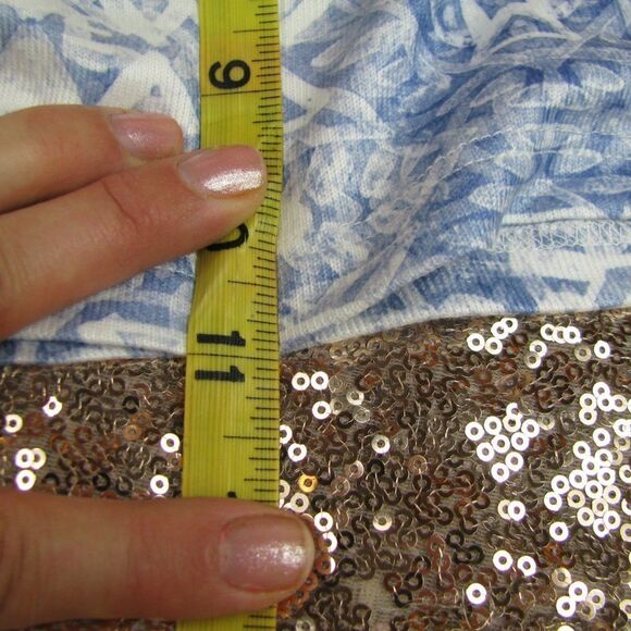 NWT PJ Salvage blue shorts S - Picture 7 of 8